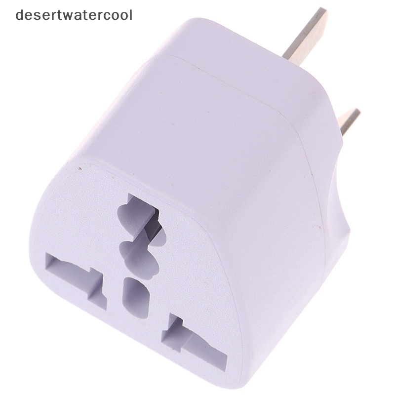 Deid Adaptor Colokan Listrik Travel Universal USA EU EURO Asia to AU Australia 3pin Martijn