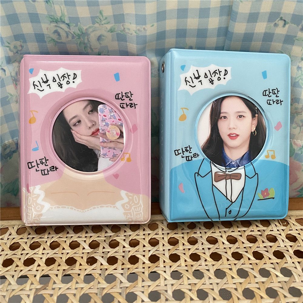 Ins Pengantin Pria Pengantin Korea Lucu Ekonomis 10 cm Album Kartu Polaroid Star Chasing Penyimpanan Aidou Photo Card Album