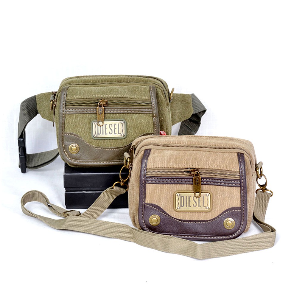 TTSHOP Tas Waistbag Oval Terlaris - Gaya Modis dan Fungsional untuk Pria dan Wanita (Model 7602-5/76011)