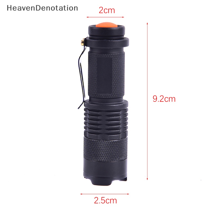 [HeavenDenotation] Senter LED Night Vision Torch Lampu Balok Merah/Hijau/Biru Untuk Camping Hung HDV