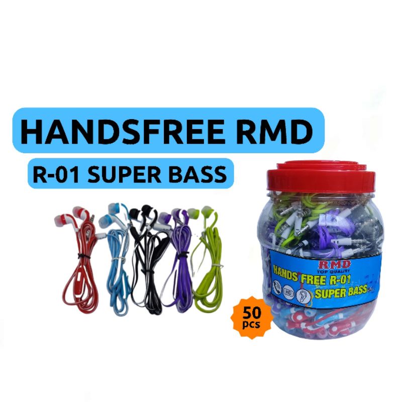 [ECER] HANDSFREE HF RMD R01 SUPER BASS HEADSET / HF PROMOAN / HF MURAH / HF TOPLESAN