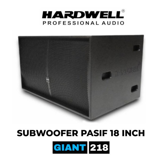 Speaker Subwoofer Pasif Hardwell Giant218 / Giant 218 Original 2x18 In