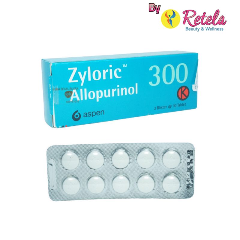 ZYLORIC 300MG 1 STRIP 10 TABLET