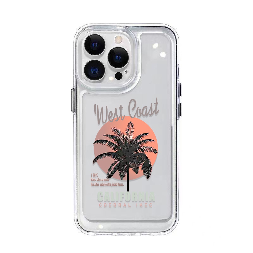 West Coast Tree Case Untuk Vivo Y12S Y91 Y95 Y93 Y20 Y20S Y20i Y21 Y21S Y21T Y17 Y16 Y12 Y15 Y11 Y19 Y91C Y15S Y15A Y33S Y33T Y51 Y52S Y53S Y02 NEX3 Akrilik Space TPU Back Cover