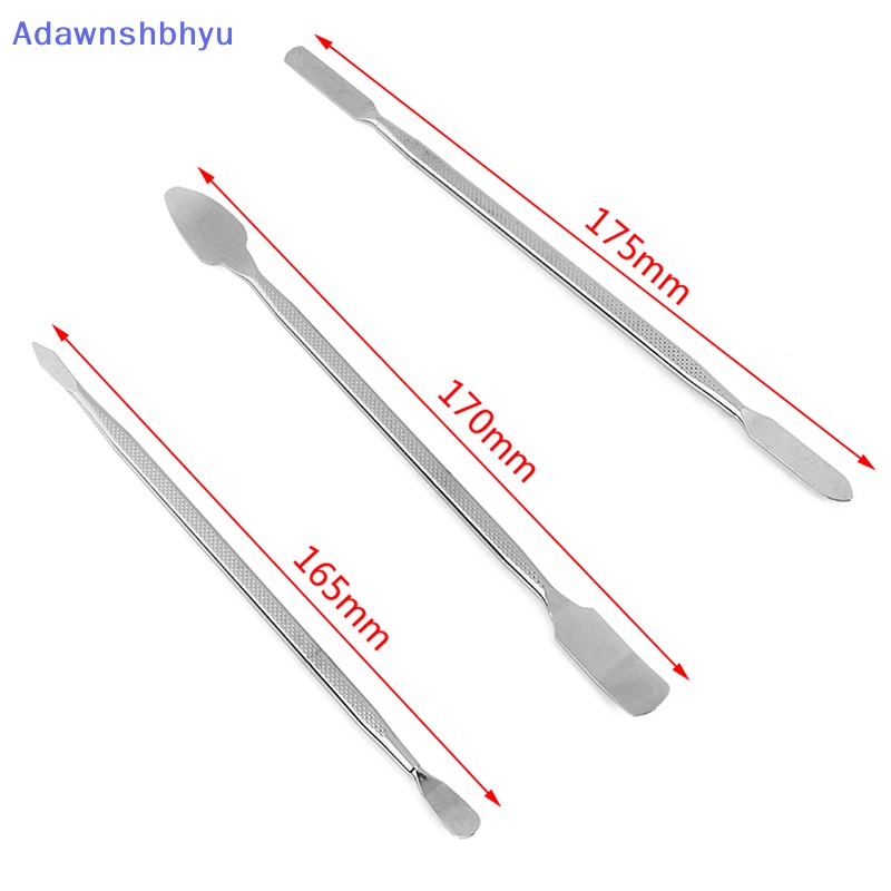 Adhyu 3pcs Universal Metal Spudger Alat Perbaikan Ponsel Pembukaan Alat Set ID