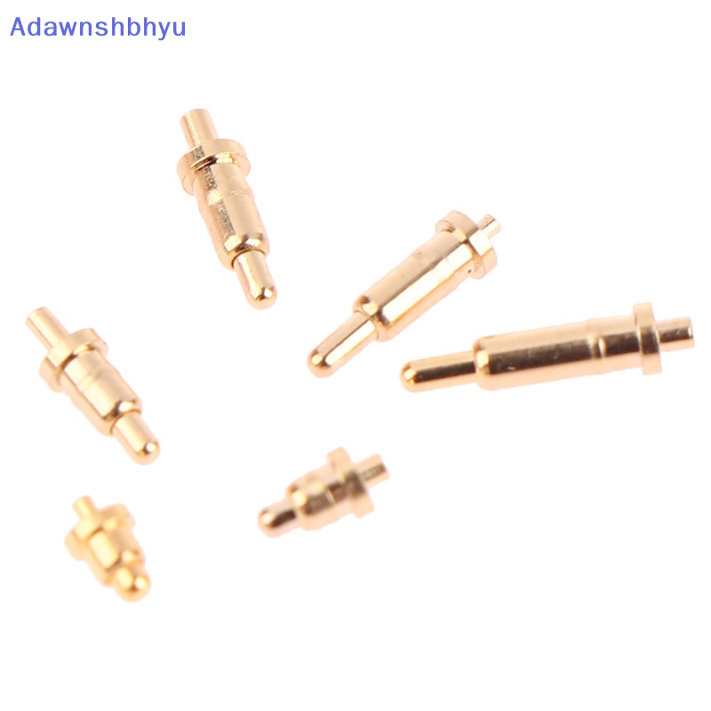 Adhyu 10Pcs Konektor Pogo Pin Pogopin Spring Loaded Contact SMD Pcb3 4 5 6 7 8 9 10 12 14 MM Test Prob ID