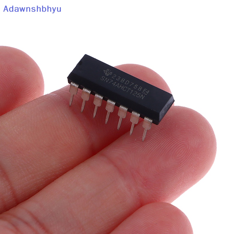 Adhyu 5pcs/lot SN74AHCT125N 74AHCT125 74AHCT125N In-line DIP-14 Logic Chip ID