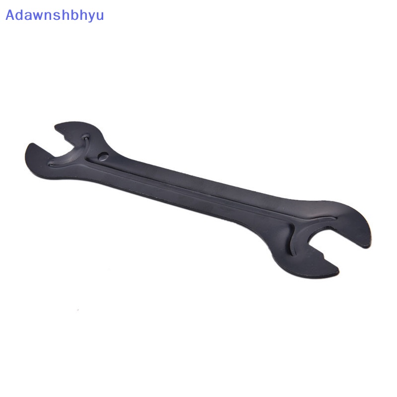 Adhyu 13 /15mm+14 /16mm Cycle Bike Bicycle Steel Bike Cycle Head Open End As Hub Cone Wrench Spanner Alat Perbaikan Sepeda ID