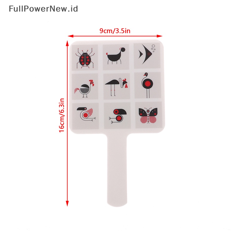 Power Eyelash Extension Cermin Rias Genggam Makeup Persegi Vanity Mirror ID