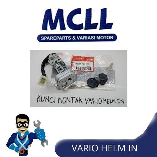 KUNCI KONTAK VARIO HELM IN ORIGINAL HONDA 3501A-KZR-600
