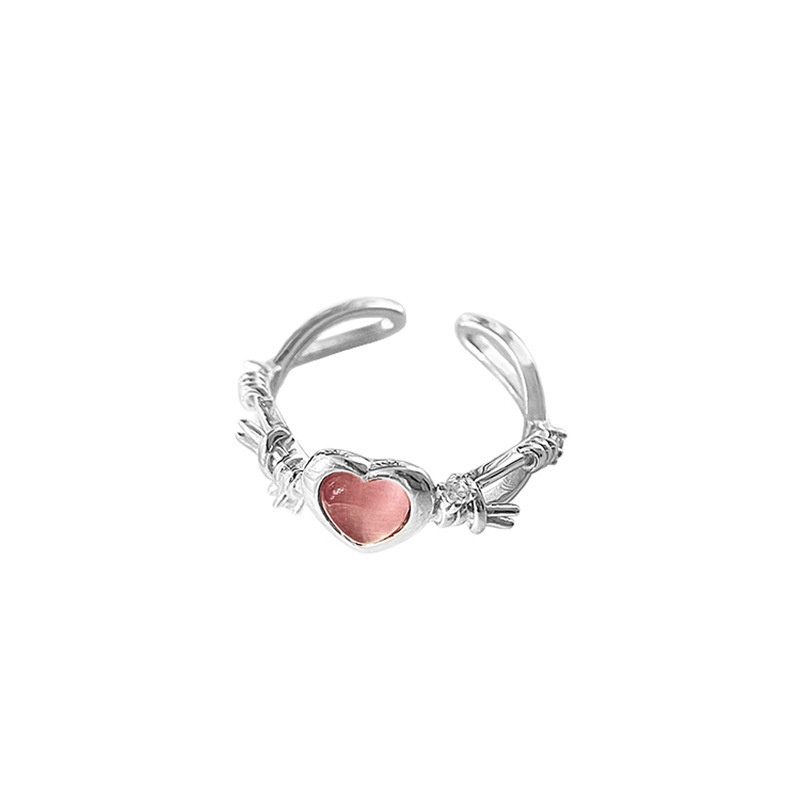 Aksesoris Cincin Love Pink Fashion Trend