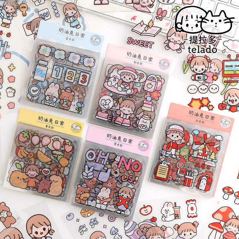 

Tilado butterbunny diary" memiliki stiker stiker stiker "manis, gadis perawan