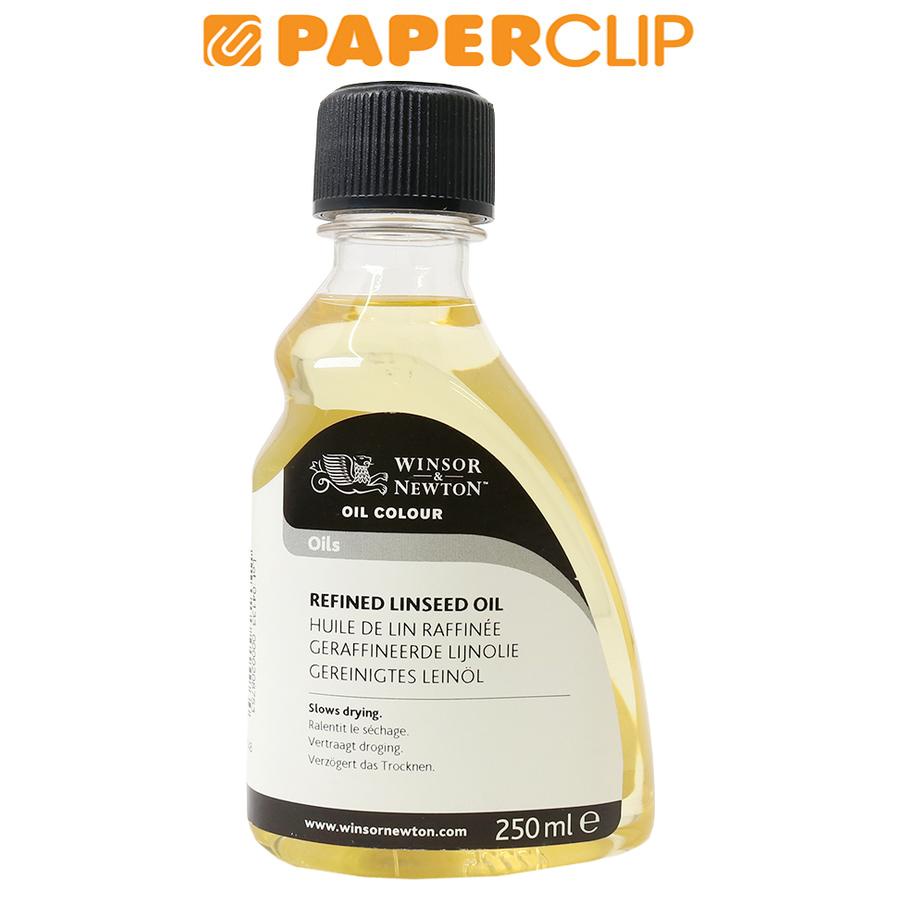 

MEDIUM WINSOR & NEWTON 250ML REFINED LINSEED OIL 3039748SMV