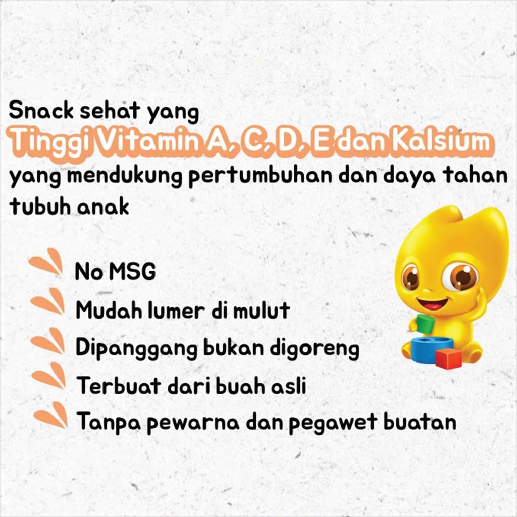 PoiPoi Healthy Snack Mix Fruit 25g Snack Anak