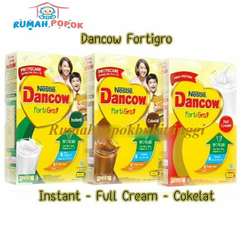 

DANCOW FORTIGRO 390 g INSTANT / COKLAT / FULL CREAM