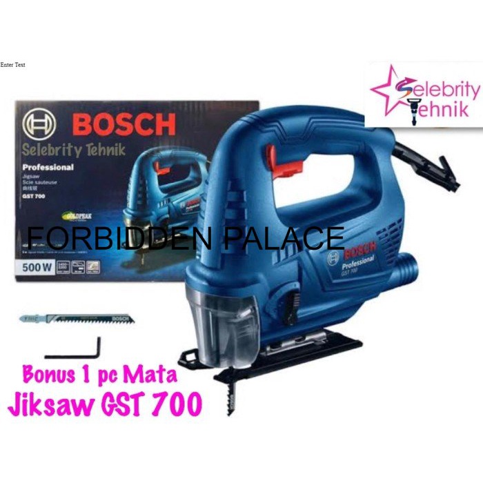 Dijual Pemotong Kayu Listrik GST 700 Bosch / Mesin Jigsaw GST700 Bosch GDK325