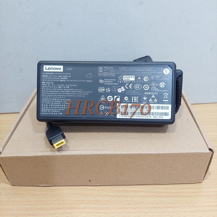 Adaptor Charger LEN IdeaPad Gaming 3 15IMH05 15ARH05 USB 135W -HRCB