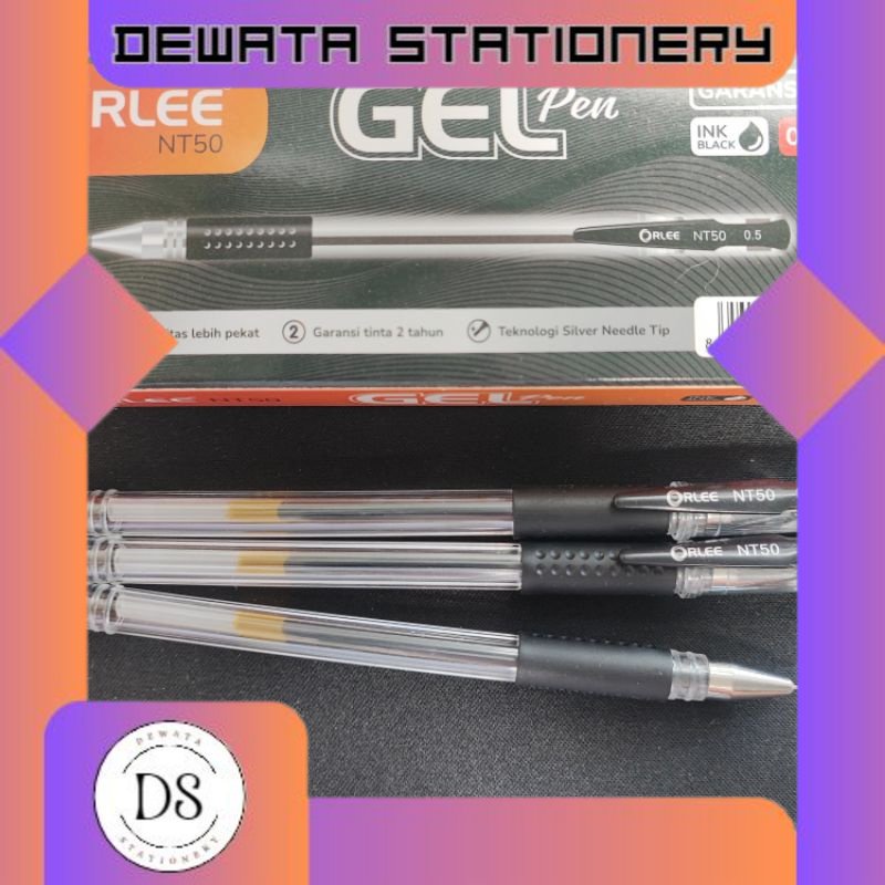 

PULPEN GEL ORLEE NT50 MINI 0,5MM 1 PAK (ISI 12 PCS)