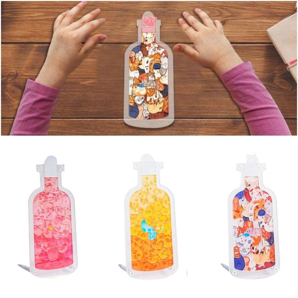 Needway Drift Botol Puzzle Dekorasi Rumah Mainan Kreatif Botol Akrilik Belajar Permainan Hewan Peliharaan Dalam Botol Puzzle Puzzle Puzzle Akrilik Botol Puzzle Game Untuk Hadiah Ulang Tahun