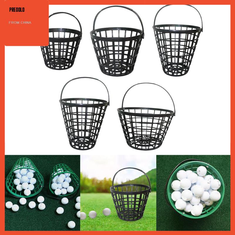 [Predolo] Golf Range Bucket Carrier Golf Ball Holder Portable Display Keranjang Bola Golf