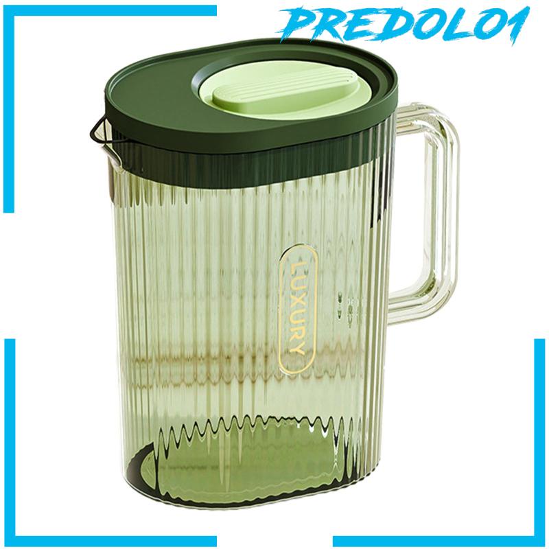 [Predolo1] Pitcher Air Besar Wadah Jus Ketel Lemon Tidak Bocor Air Dingin Juice Jar Dispenser Air Dingin Untuk Kerja Kantor Di Pesta Kulkas Rumah