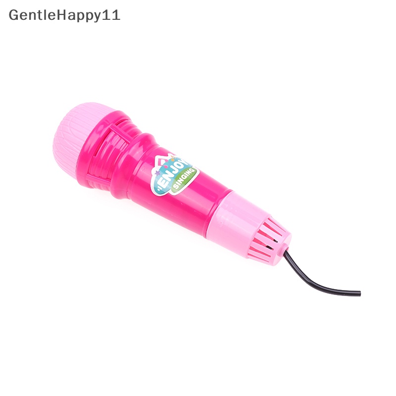 Gentlehappy 1pcs Besar Gema Mikrofon Mic Pengubah Suara Mainan Hadiah Ulang Tahun Hadir Lagu Mainan id