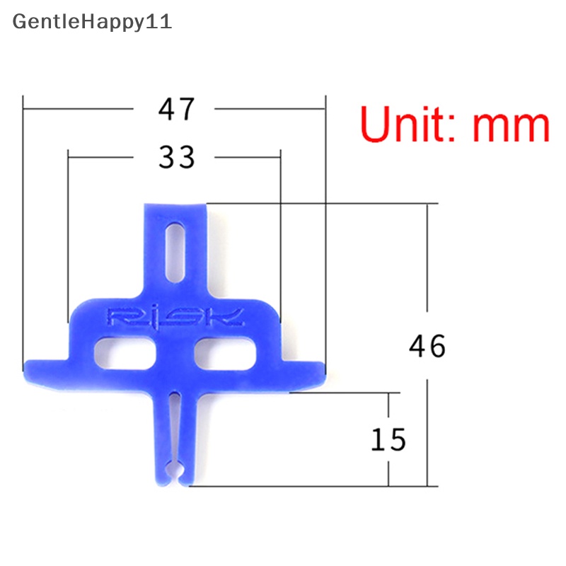 Gentlehappy Sepeda Oil Disc Piston Stopper Kaliper Rem Oli Plastik Pelindung Film Penjepit id