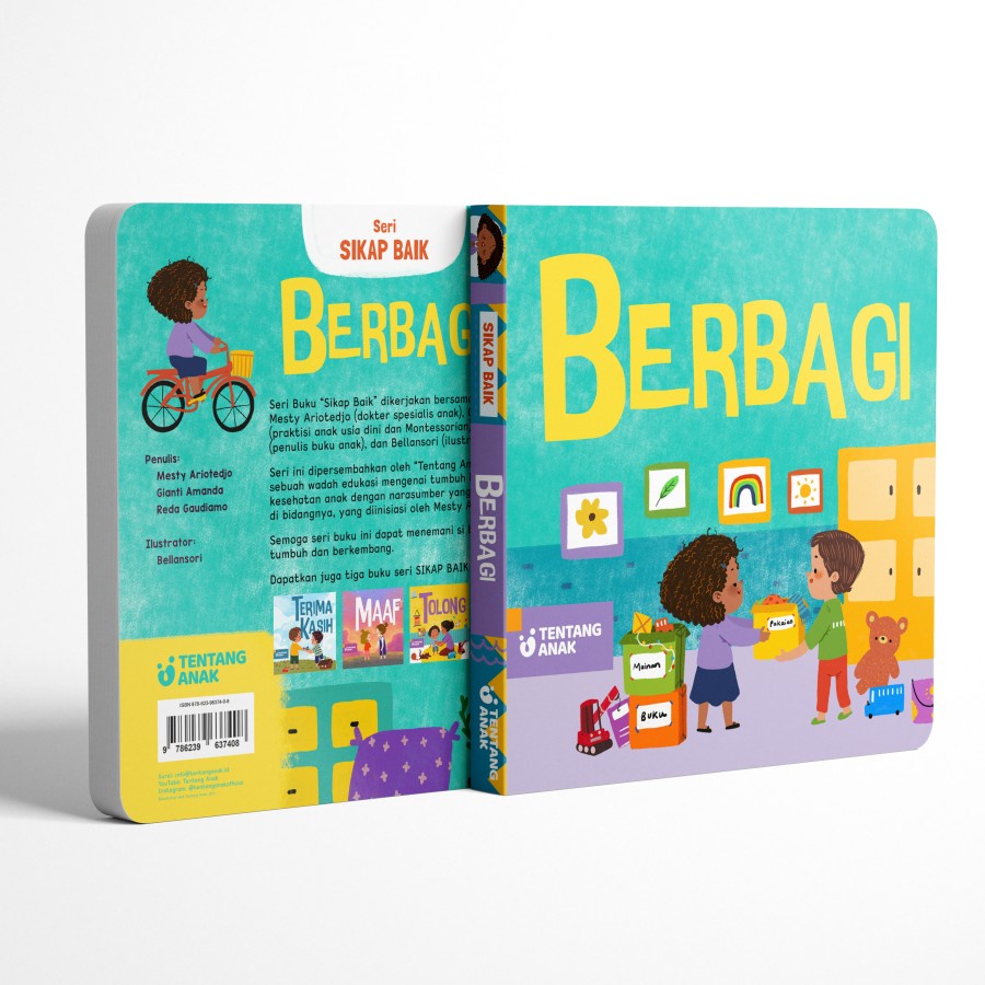 Tentang Anak - Board Book Berbagi | Buku Cerita Gambar