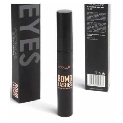 FLASH SALE COD FOCALLURE Maskara Profesional 3D Anti Air Warna Hitam Mascara Makeup Eyes