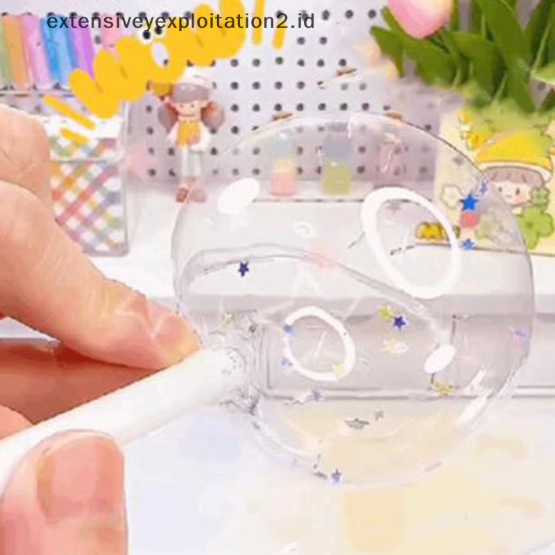 {NEW} 1pc Nano Tape Blow Bubble DIY Deion Ball Kartun Pita Hias Nano.