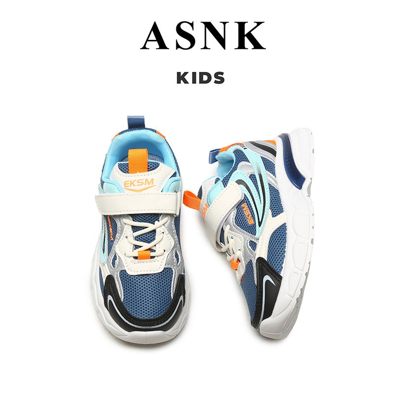 [GROSIR][COD] SEVEN_DAY SEPATU SNEAKERS ANAK-ANAK COWOK CEWEK UNTUK USIA 3-9 TAHUN WM2322 NAVY