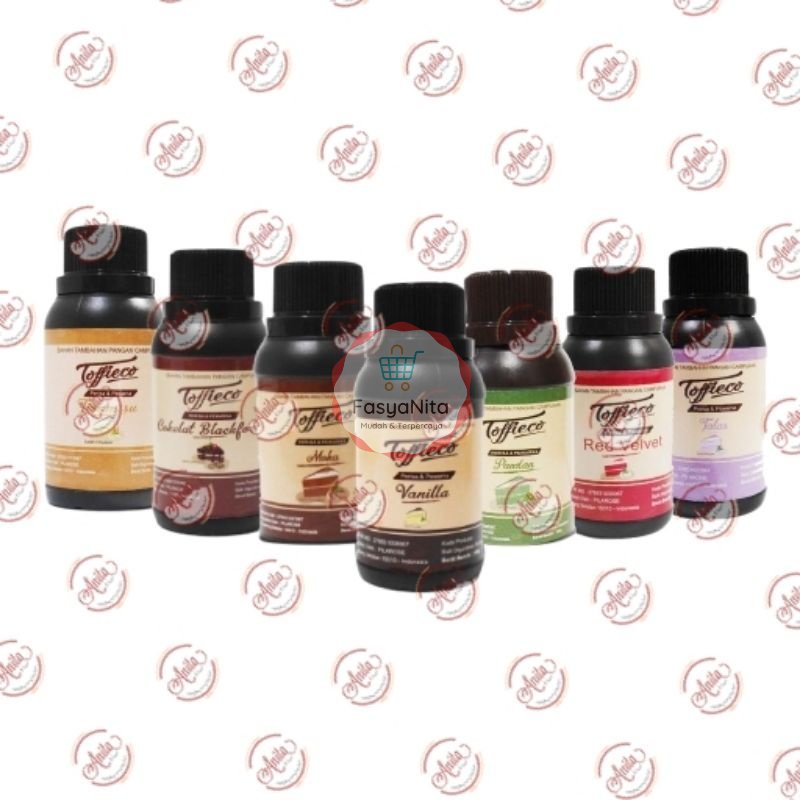 

Toffieco Pasta Rhum Bakar / Zero Bakar / Black Forest / Semprot / dll 100gr