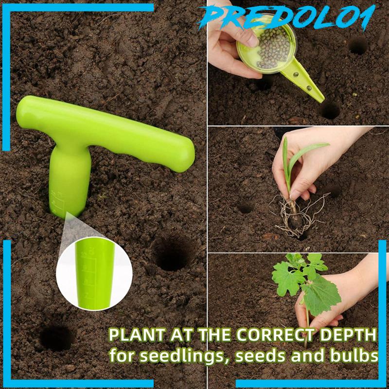 [Predolo1] Set Penanaman Taman Penabur Perlengkapan Taman Untuk Taman Pot Bunga Halaman Belakang