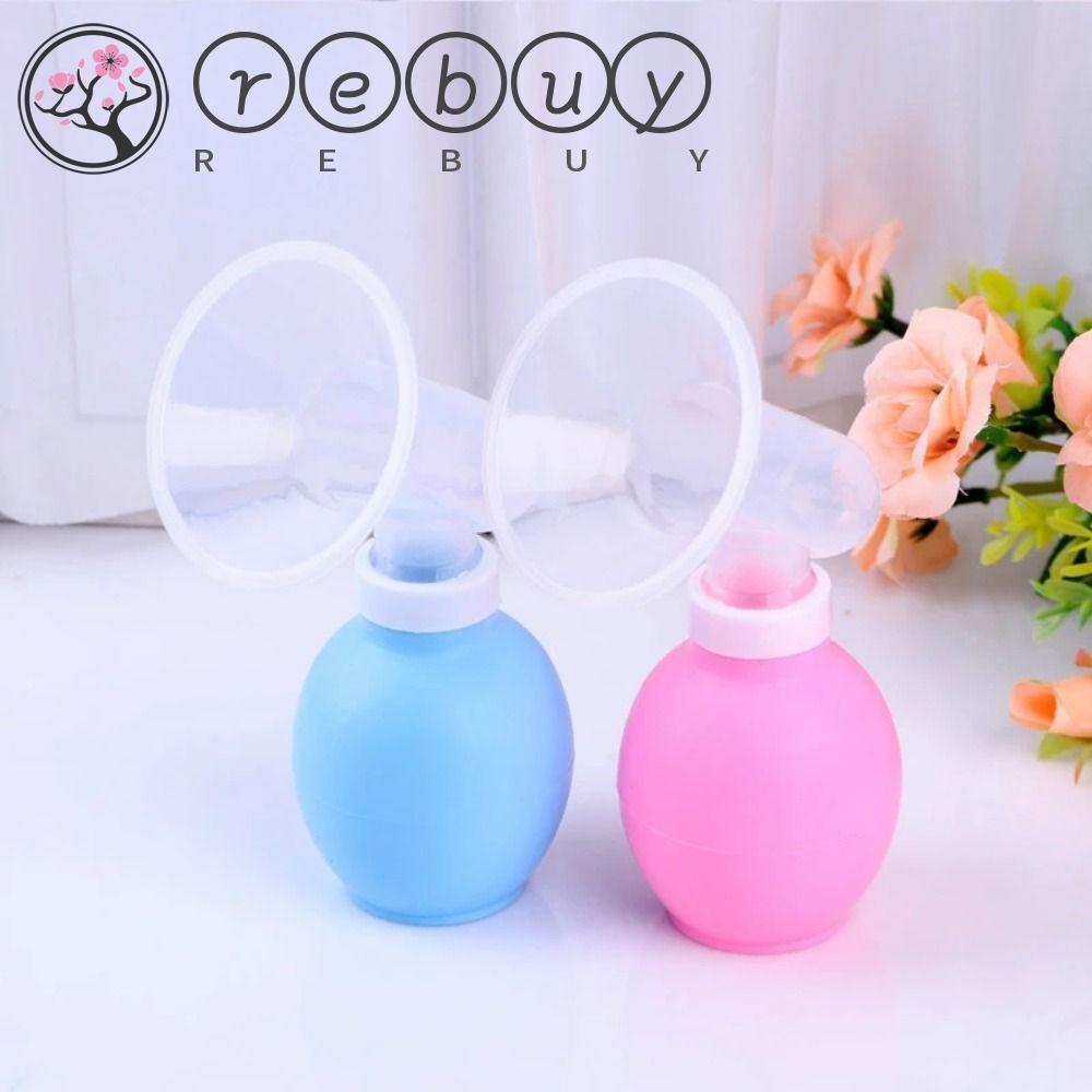 REBUY Rebuy Breast Feeding Pumps Maternity Protable PP Baby Feeding Sedot Pompa Susu Aksesori Bayi BPA Free Sedot Susu Saver