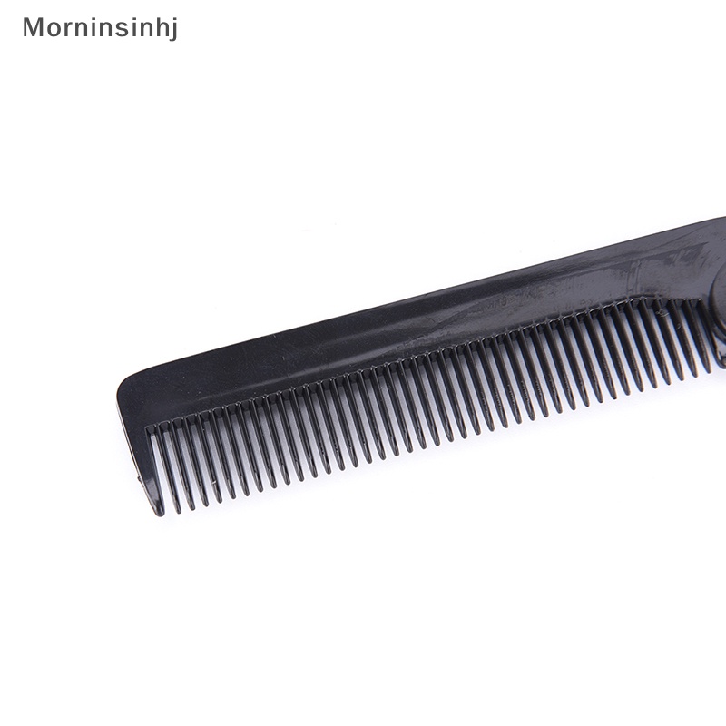 Mornin 1Pc Sisir Rambut Lipat Pocket Clip Hair Moustache Beard Comb Alat Styling Rambut id