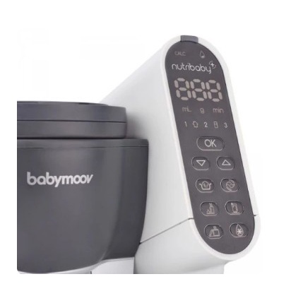 Babymoov Nutribaby Plus Food Processor Abu-abu