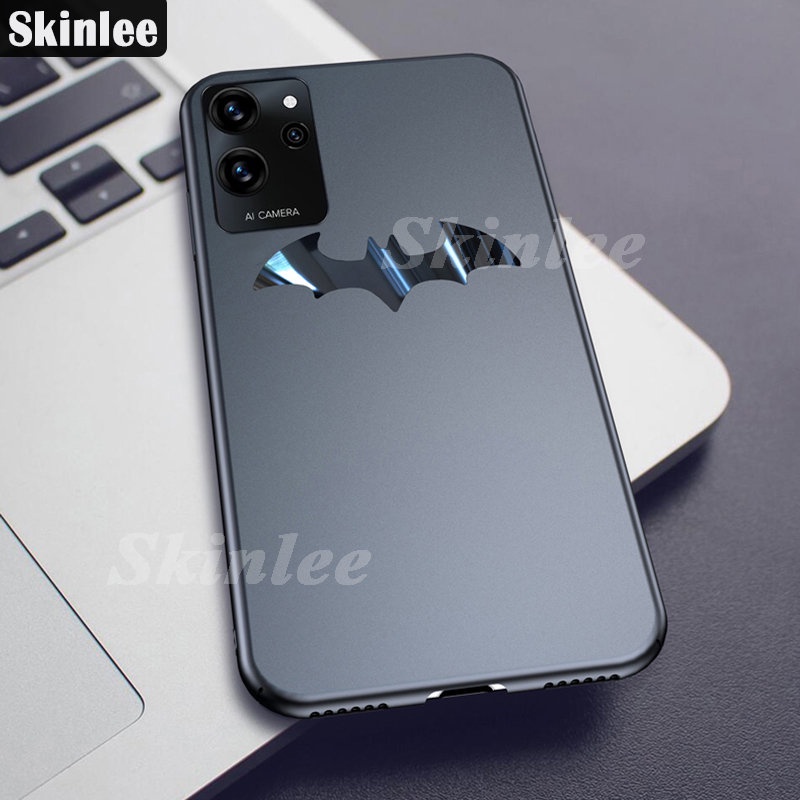 For Oukitel C32 casing case Slim Slick Metal Bat Pattern Phone Cover for Oukitel C32