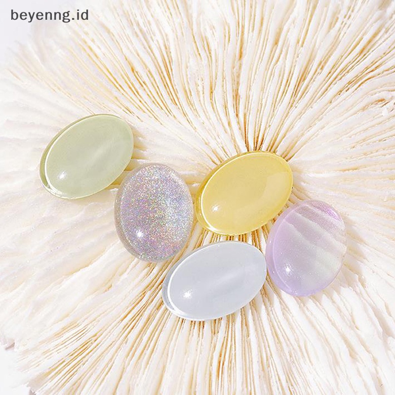 Beyen 40Pcs Kaca Transparan Nail Art Display Goyang Poles Papan Warna Tips Tools ID