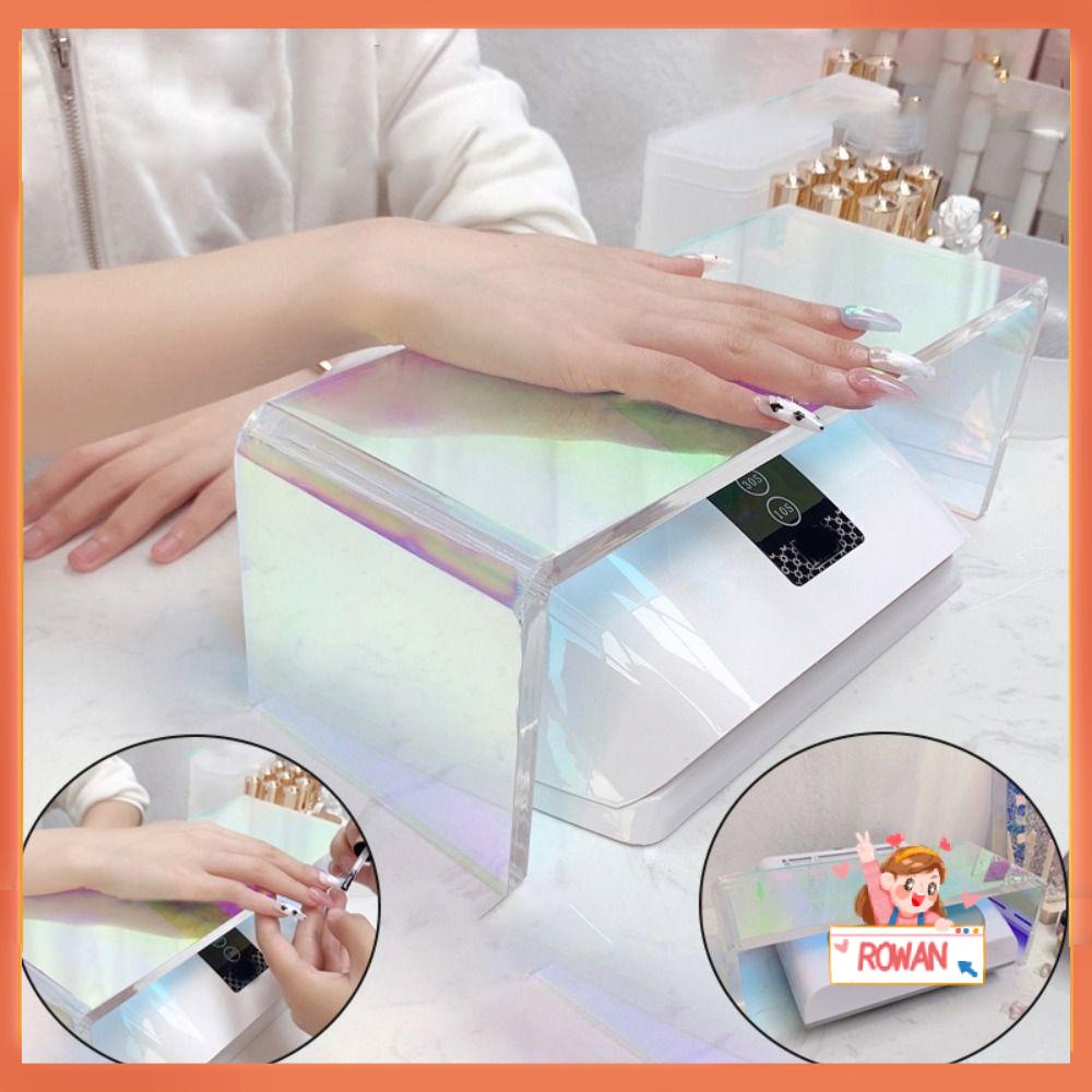 R-FLOWER Bantal Kuku Istirahat Permukaan Halus Mudah Membersihkan Cushion Stand Manicure Hand Rest