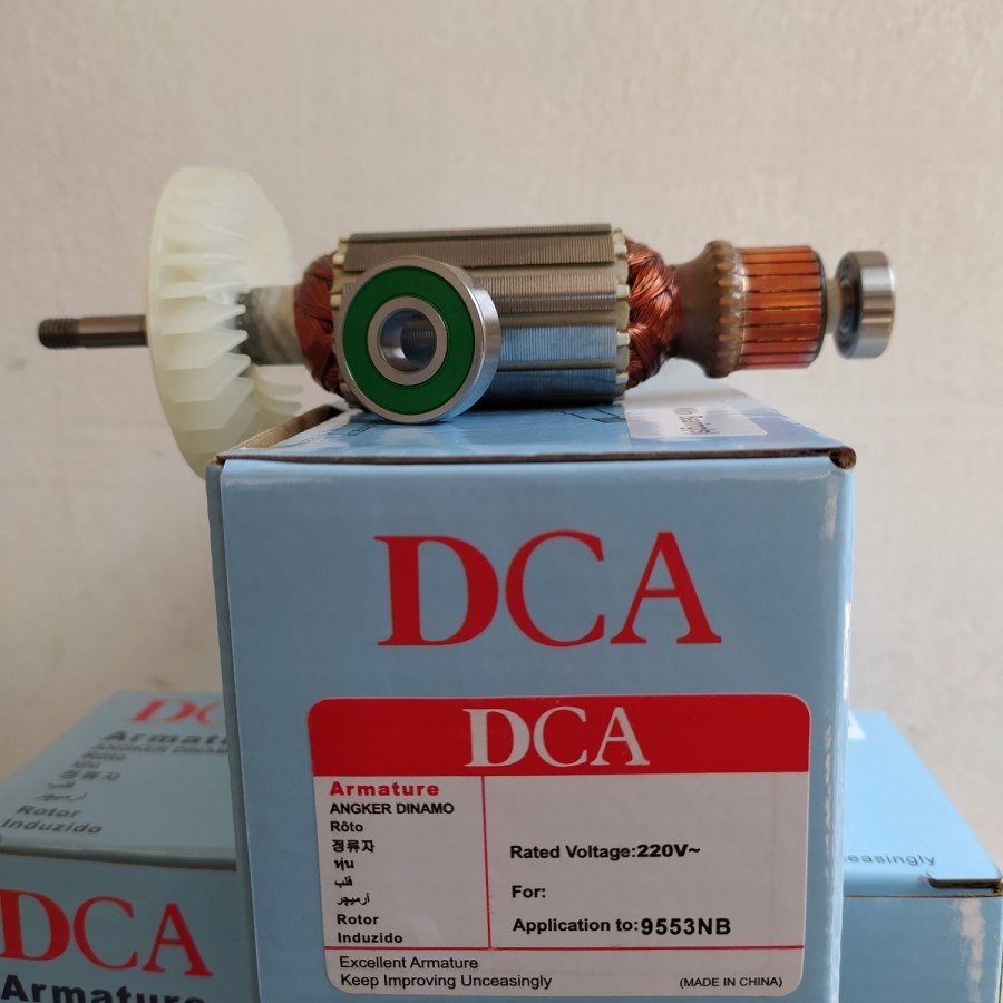 Armature DCA For Gerinda Makita 9553B / Angker Dinamo Grenda Makita 9553 B / Rotor Gulungan Gurinda 