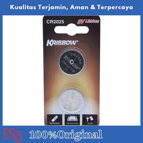 Ace - Krisbow Baterai Cr2025 2 Pcs