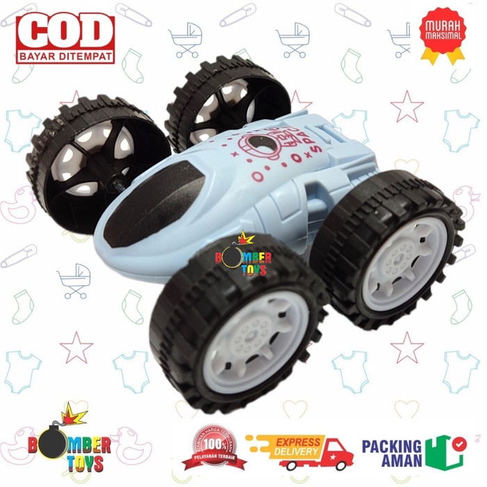 MAINAN ANAK MOBIL ZAP 360 4WD FRICTION POWER JUNGKIR BALIK CRAWLER DUA SISI