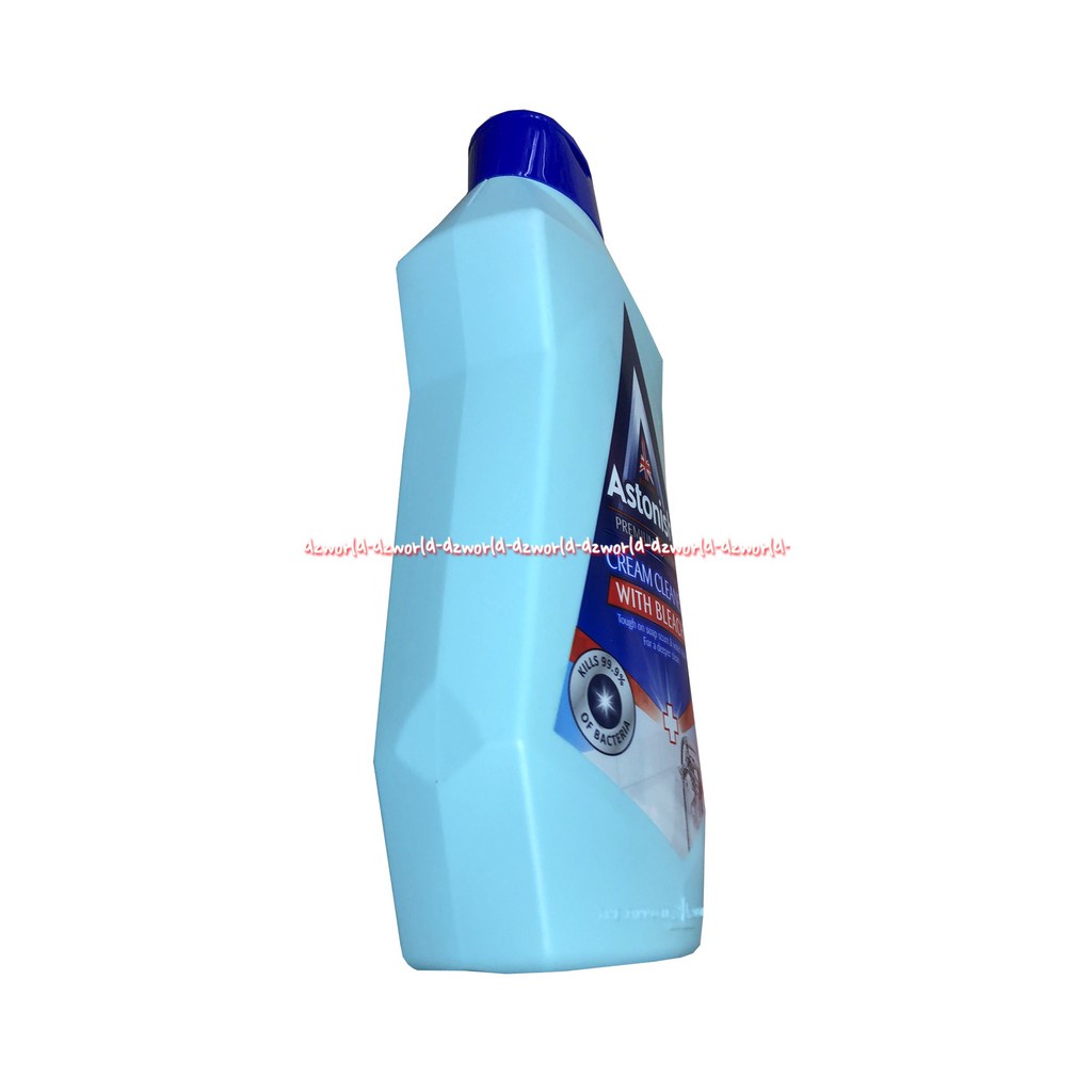 Astonish Cream Cleaner With Bleach 500ml Krim Pembersih  Astonish Specialist Cream Cleaner With Bleach Pembersih Bleaching Dengan pemutih Bisa memutihkan