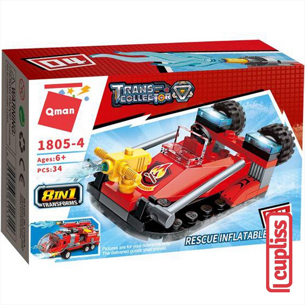 QMAN 1805-4 Trans Collector Rescue Inflatable Boat