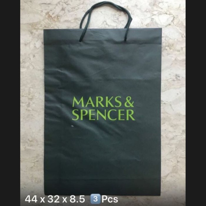 

[SC] Aneka Macam Ukuran Paperbag Mark&Spencer Authentic