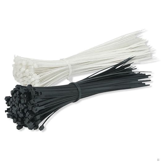 TALI SEGEL PLASTIK 2,5 X 100MM / TALI TIES KEMASAN MAKANAN ISI 100 PCS Kabel Ties / Kabel Tis