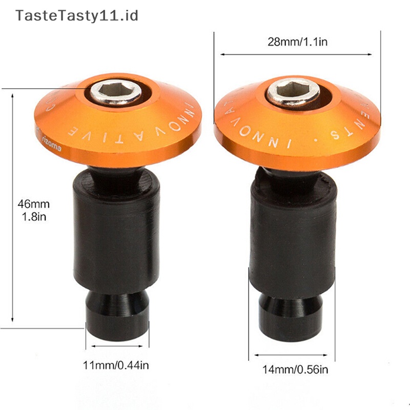 Handle bar end cap colokan slider .aste velgasty 7/8' 22mm motor mobil motor trail sepeda handle bar end cap plugs slider .