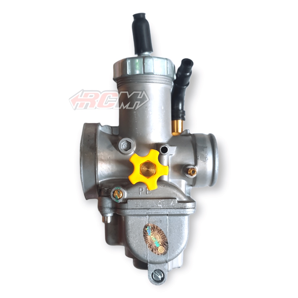 KARBURATOR CARBU KARBU CARBURETOR PE 26 PE26 PE28 PE 28 SILVER REAMER DISPORT POWER JET POWERJET LEMER ANTI GORES PLUS BONUS PILOT MAIN JET JARUM SKEP ORI ORIGINAL SCARLET RACING ASLI