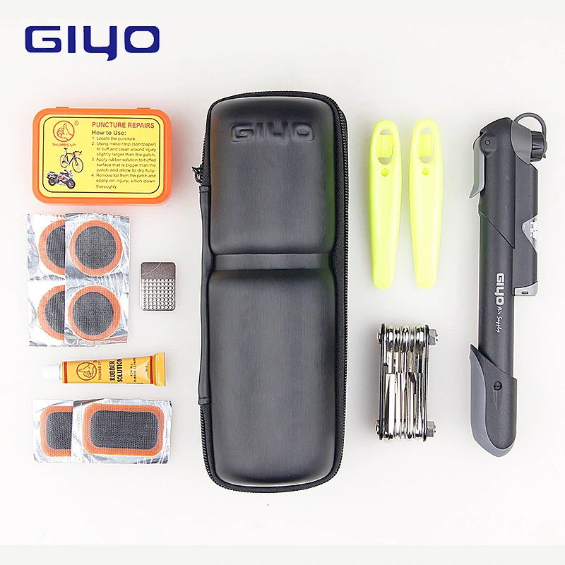 352 GIYO Bicycle Repair Kits Portable Multifunctional Tools Bag