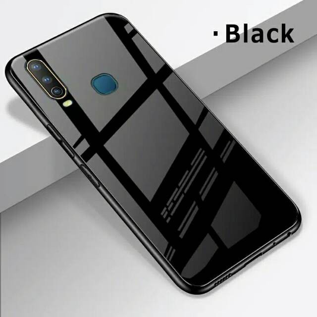 Case UME Black Glass Realme C12/C15/C17/C25/30A/X/XT/X2 Pro/2/6/7i